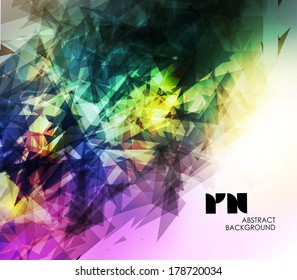 Abstract modern colorful  background