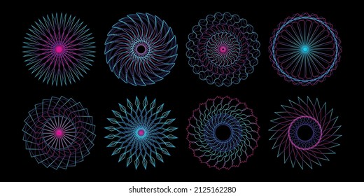 Abstract modern colorful background element design with blue and pink gradient wave. Dynamic color flow Vector illustration use for background, poster.