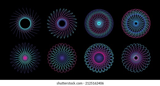 Resumen del diseño moderno de elementos de fondo colorido con una ola de gradiente azul y rosa. Flujo de color dinámico Ilustración vectorial para fondo, afiche.