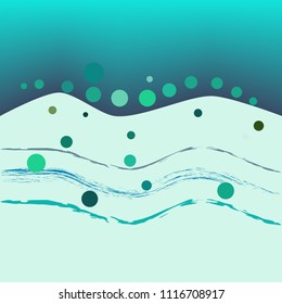 Abstract modern colorful background of polka. Fashion graphic color background design. Modern stylish abstract texture. Colorful template for prints, textile, wrapping, business. Vector illustration