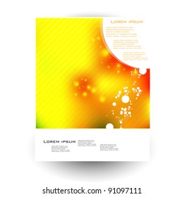 Abstract modern colorful banner