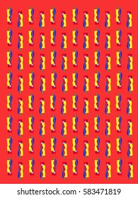 abstract, modern, colorful, decorative geometric pattern, pattern on fabric