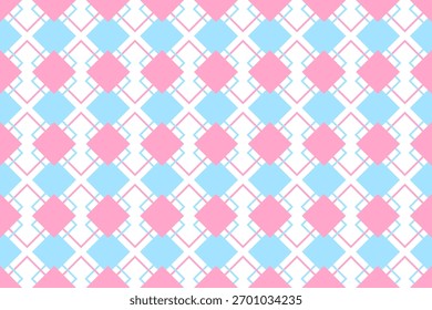 Abstract Modern Colorful Geometric Seamless Pattern Background. Vector Illustration