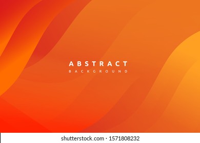 Minimal Dynamic Gradient Orange Background Gradient Stock Vector ...