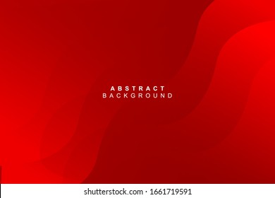 red Abstract curve background