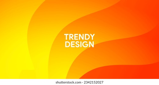 Abstract modern colorful gradient red curve background