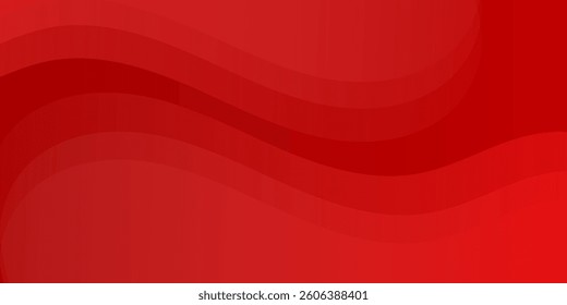 Abstract modern colorful gradient red curve art  background