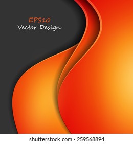 abstract modern colorful vector template with copy space. Eps10