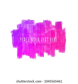 Abstract modern colorful watercolor stain design background