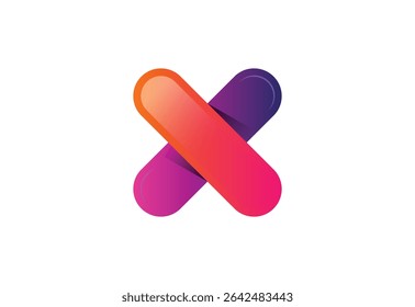 Abstract Modern Colourful Minimalist logo design, Vector illustration