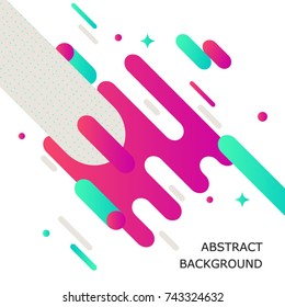 Abstract modern composition Background. Can be used as design elements for poster, party invitation and print.