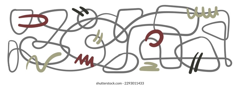 Resumen de la moderna ilustración vectorial contemporánea. Ideal para medios sociales, afiches, portadas, invitaciones, folletos. 