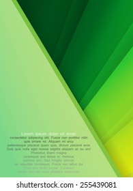 abstract modern corporate vector background with copy space. Eps10