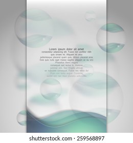 abstract modern corporate vector design with copy space. Eps10
