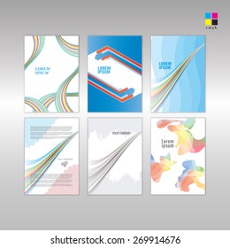 Abstract modern cover
