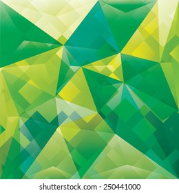 Abstract Modern Cover. Crystal Background. Polygonal Design. Vector Illustration.