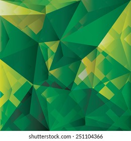 Abstract Modern Cover. Crystal Background. Polygonal Design. Vector Illustration.