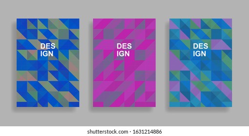 Abstract modern cover design. - Vector.