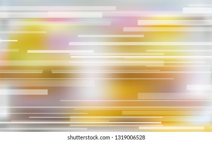  Abstract modern cover with gradient. Technology or business or science yellow background. Digital design, transparent geometric shapes. Futuristic style. Vector version
