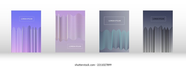 Resumen del conjunto moderno de la cubierta. Ilustración abstracta vectorial para presentaciones, folletos, portadas.