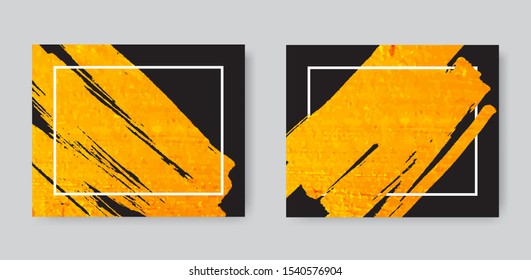 Abstract modern creative card design