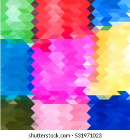 abstract modern creative geometric colorful mosaic texture with triangles, vector illustration