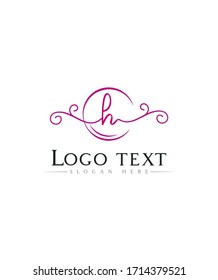 Abstract modern creative letter H logo template, vector logo for business and company identity 
