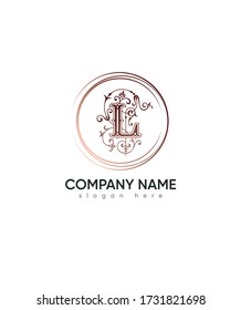 Abstract modern creative letter L logo template, Vector logo for business and company identity    