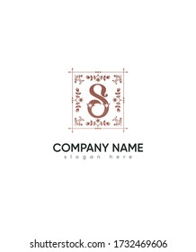Abstract modern creative letter S monogram logo template, Vector logo for business and company identity 