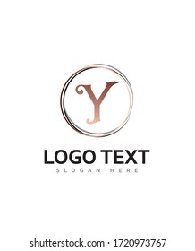 Abstract modern creative letter Y logo template, Vector logo for business and company identity 