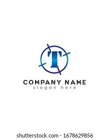 Diseño de logotipos en círculo, logotipo de diseño, logotipo de vectores para identidad empresarial y de empresa 