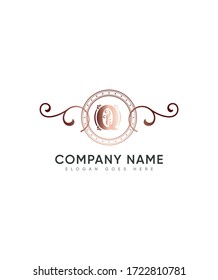 Abstract modern creative ornamental monogram letter Q logo template, Vector logo for business and company identity 