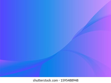 Abstract Modern Creative Smooth Simple Wave Background