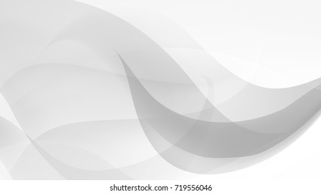 Abstract Modern Curve Gradient White and Gray Vector Backgrounds