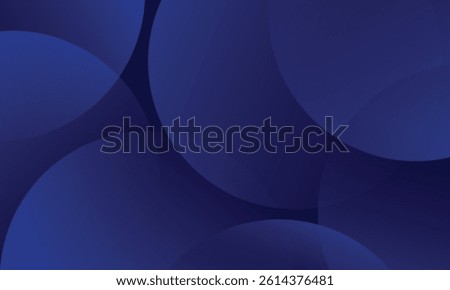 Abstract modern dark blue dynamic circle shape gradient template business background
