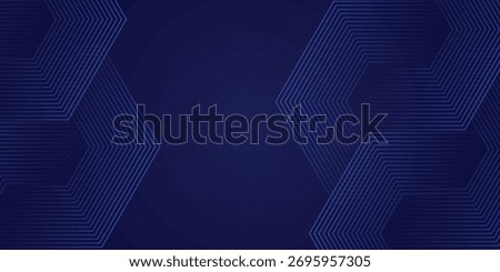 Abstract modern dark blue dynamic polygon shape gradient template business background