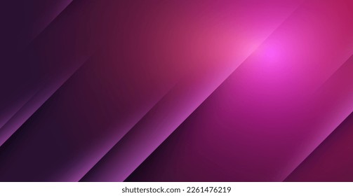 abstract modern dark purple gradient diagonal stripe with shadow and light papercut background. eps10 vector