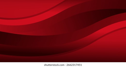 Fondo geométrico rojo oscuro moderno Abstractas. concepto de diseño de Vector. Diseño decorativo del Web o cartel, Anuncio