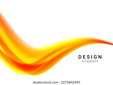 Resumen moderno decorativo elegante vector de fondo de onda