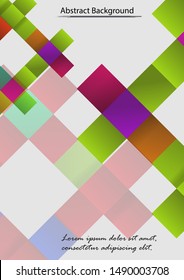 Abstract modern design background template