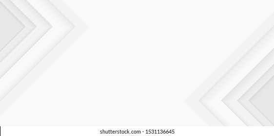Abstract. Modern design background. White geometric shapes overlap layer. Vector. illustration.