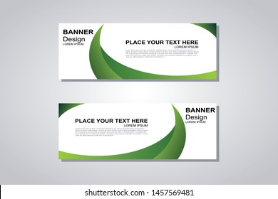 abstract modern design banner template
