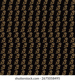 Abstract modern design black background with luxury golden elements vector illustration luxury elegant simple vector shape floral