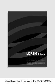 Abstract modern design book cover, annual report, brochure template layout, vector digital presentation, flyer, poster, banner