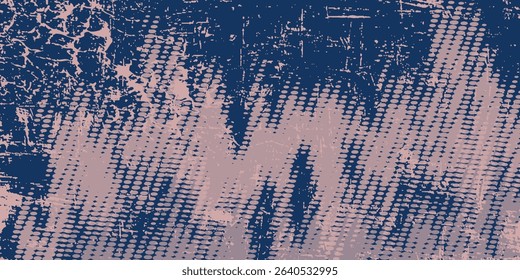 Abstract Modern Design Dark Blue Grunge Background With Light Brown Color.art eps 10