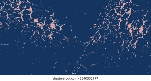 Abstract Modern Design Dark Blue Grunge Background With Light Brown Color.art eps 10