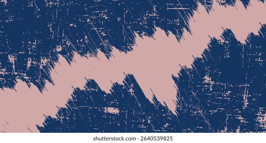 Abstract Modern Design Dark Blue Grunge Background With Light Brown Color.art eps 10