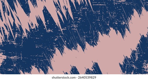 Abstract Modern Design Dark Blue Grunge Background With Light Brown Color.art eps 10