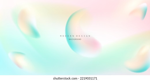 Resumen Diseño moderno Ilustración vectorial del fondo del fluido
