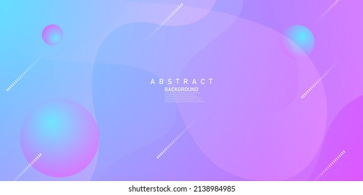 Abstract Modern Design Geometric Background With Gradient Color Vector Illustration